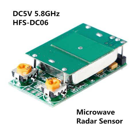 HFS-DC06 5.8GHz Radar Motion Sensor Module | Doppler Detection – Compoden electronics component