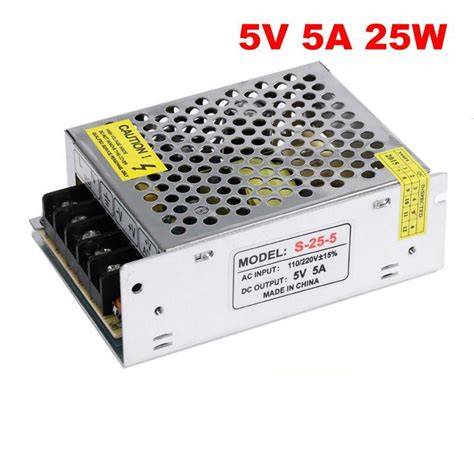 5V 5A DC Power Supply | Regulated PSU for Electronics Projects – Compoden electronics component