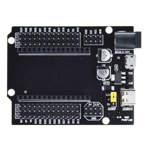 ESP32 30-Pin GPIO Expansion Board with USB Type-C – Compoden electronics component