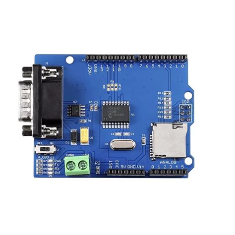 Elecrow CAN-Bus Shield V1.5 for Arduino Uno – MCP2515 & MCP2551 – Compoden electronics component
