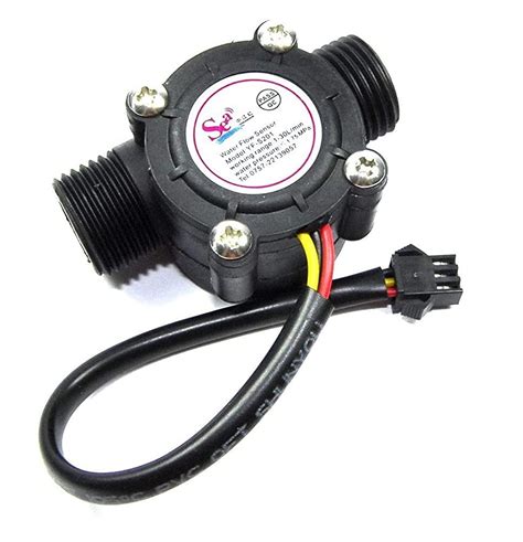 YF-S201 Water Flow Sensor (1-30L/min) - Hall Effect Pulse Output – Compoden electronics component