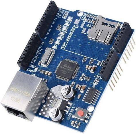 Ethernet W5100 Shield Network Expansion Board with Micro SD Card Slot – Compoden electronics component