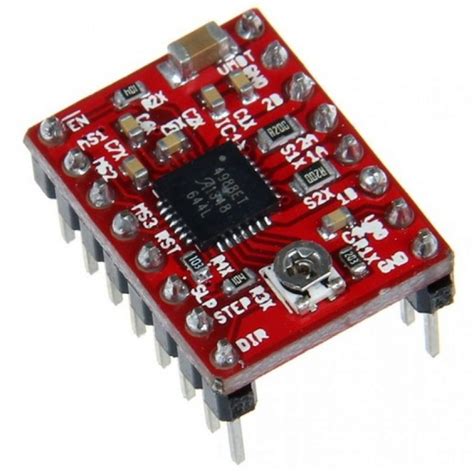 A4988 Stepper Motor Driver Module with Microstepping Control – Compoden electronics component