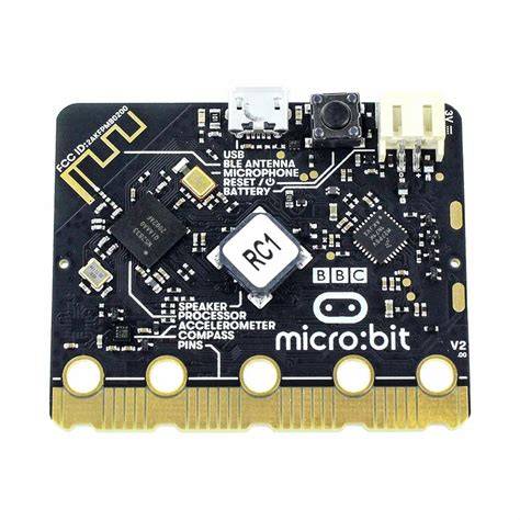 BBC Micro:bit v2 – Compact ARM Board with LED Matrix, Mic & Sensors – Compoden electronics component