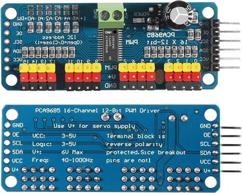 PCA9685 16-Channel PWM Driver | I2C Control – Compoden electronics component