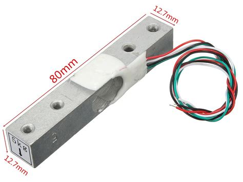 5KG Load Cell Weight Sensor - 5kg Capacity Strain Gauge – Compoden electronics component