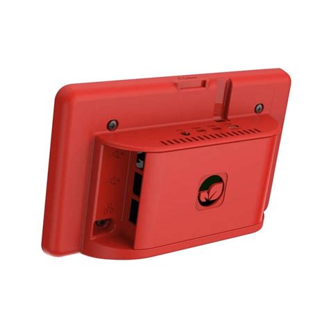 Raspberry Pi 4 7-inch Touchscreen Case - Red ABS | Compoden – Compoden electronics component