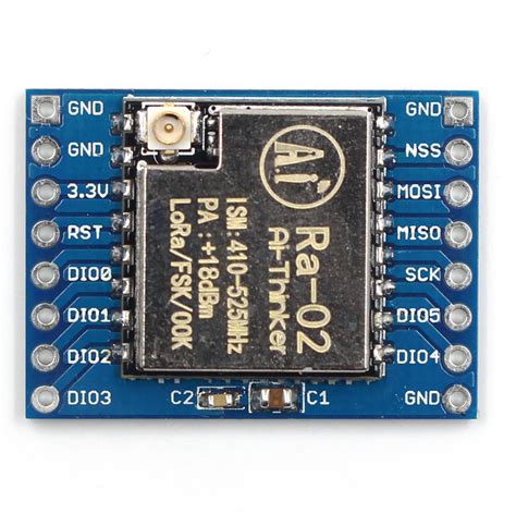 RA-02 LoRa Module (433/470MHz, SX1278, SPI) for Arduino & IoT – Compoden electronics component