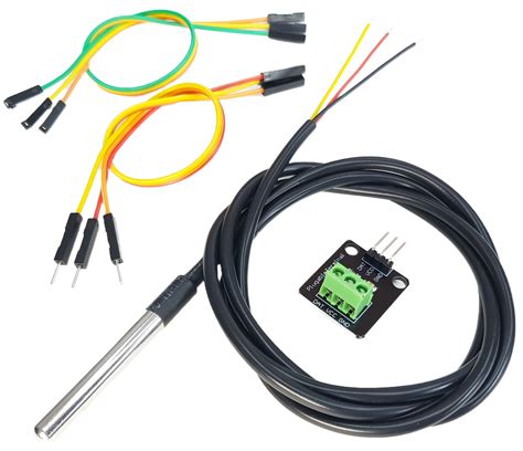 DS18B20 Waterproof Temperature Sensor Probe -55°C to +125°C – Compoden electronics component