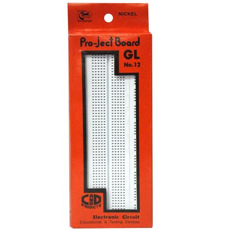 GL-12 840 Points Solderless Breadboard for Electronics Prototyping – Compoden electronics component