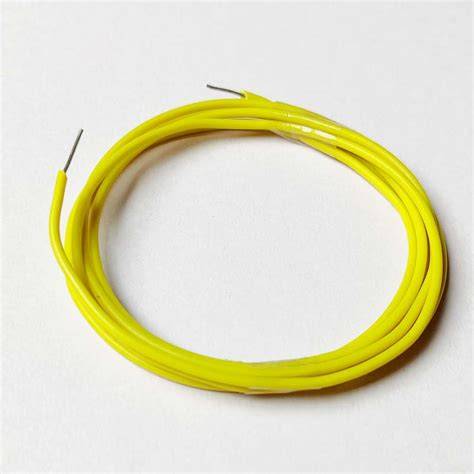 23AWG Multi Strand Breadboard Connecting Wire (Yellow - 1m) | Compoden – Compoden electronics component