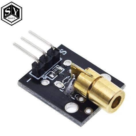 Laser Sensor Module 650nm 5V Red Dot Diode for Arduino DIY – Compoden electronics component