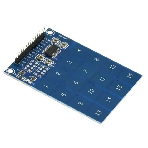TTP229 16-Channel Capacitive Touch Sensor Module with I2C Interface – Compoden electronics component