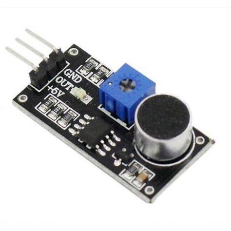 LM393 Sound Sensor Module | Adjustable Sensitivity Mic – Compoden electronics component