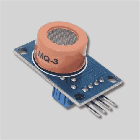 MQ-3 Alcohol Gas Sensor Module for Breath Analyzer Projects – Compoden electronics component