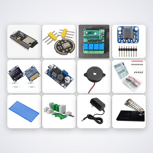 Industrial Voice Safety Interlock Kit with ESP32 + Relay - Compoden