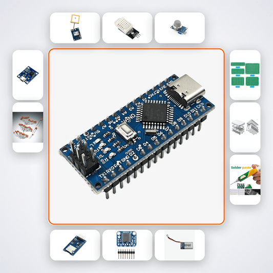 Interactive GPS Sensor Heatmaps - Arduino Nano + DHT22 Kit - Compoden