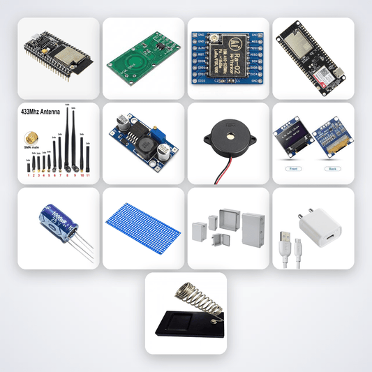 Jammer Detector: ESP32, LoRa & GSM Alarm Kit - Compoden