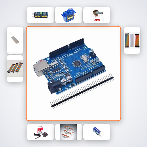 6DOF Robot Arm with Potentiometers