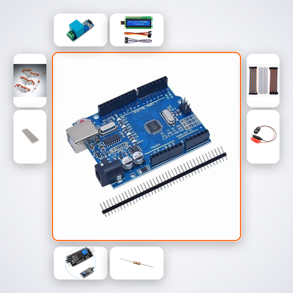 AC Mains Voltage Monitor Kit with Arduino Uno