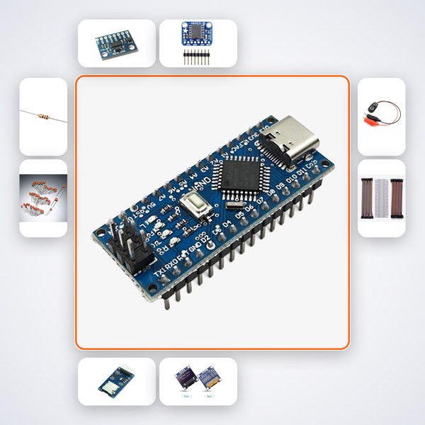 Accelerometer Launch Detector Variant 32 Kit with Arduino Nano + LED