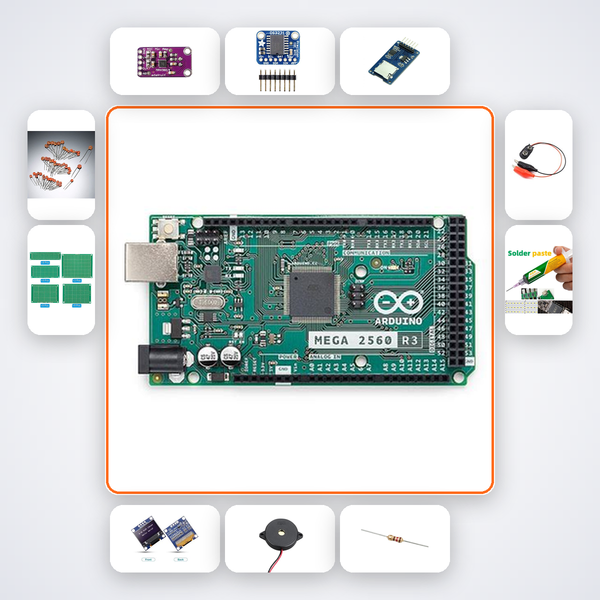 Acoustic Event Classification Kit Kit with Arduino Mega + LED