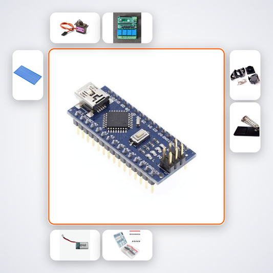 Active Stabilisation Model Rocket Computer Kit with Arduino Nano + MPU6050