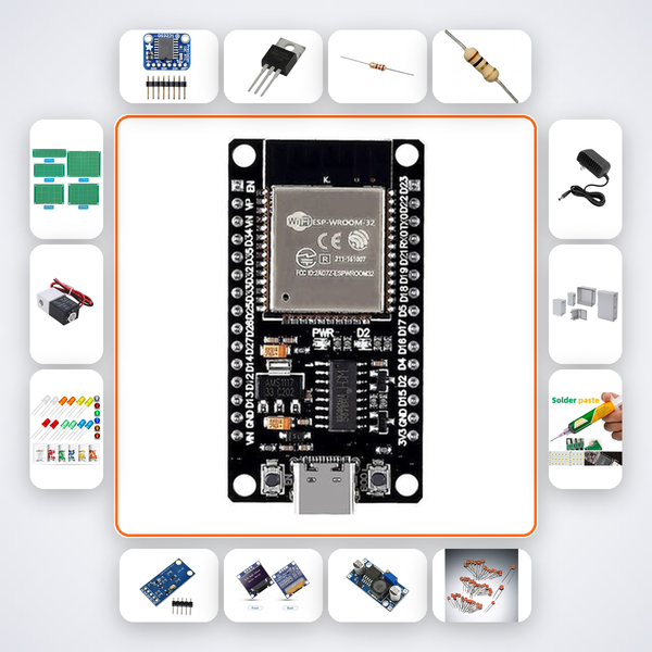 Adaptive Lighting Circadian Controller Kit with ESP32 + LED