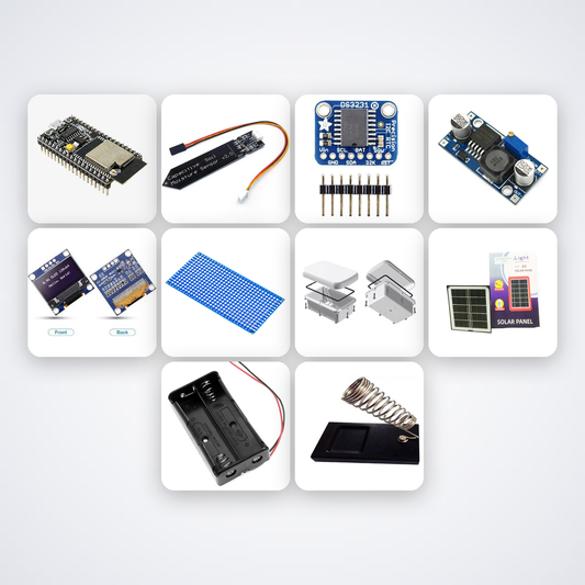 AI Crop Yield Predictor Node Variant 3 Kit with ESP32 + DHT22