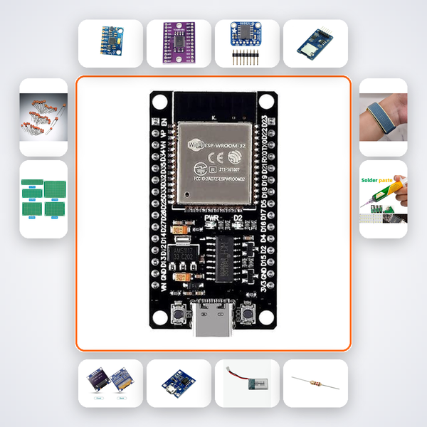 AI Gait Disorder Classifier Kit with ESP32 + MPU6050