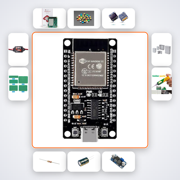 AI Generative Pixel Art Creator Kit with ESP32 + LED