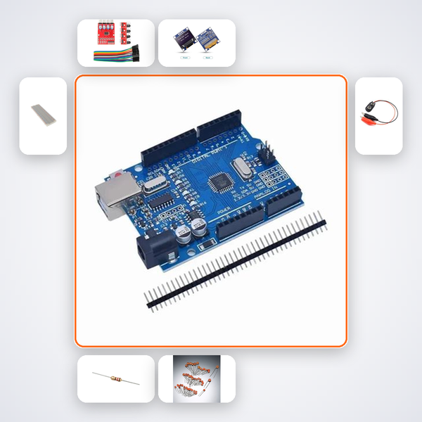 Ambient Light Spectrum Analyser Kit with Arduino Uno + Sensor