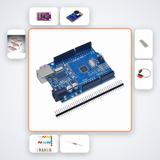 Analogue VU Meter Kit with Arduino Uno + LED
