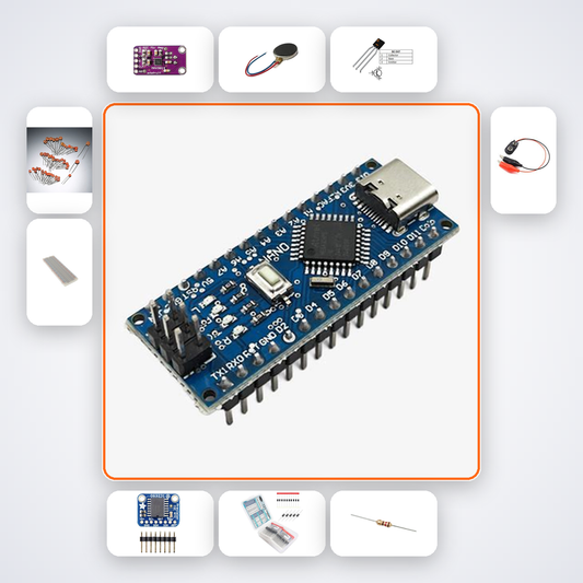 Apnoea Snore Alert Kit with Arduino Nano + Motor
