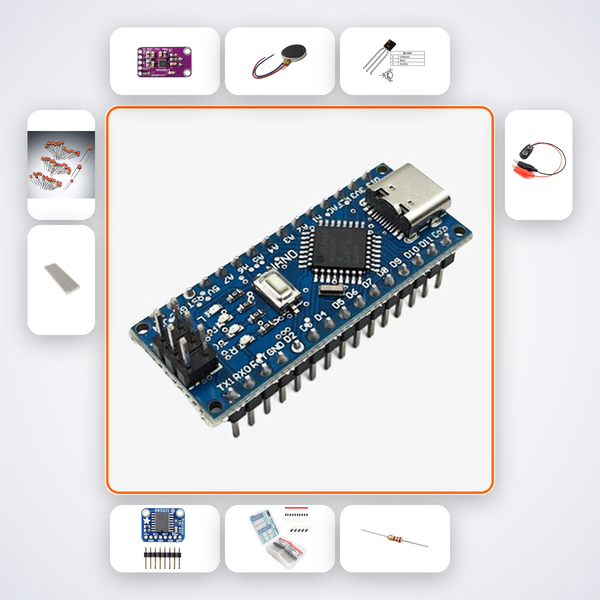 Apnoea Snore Alert Kit with Arduino Nano + Motor