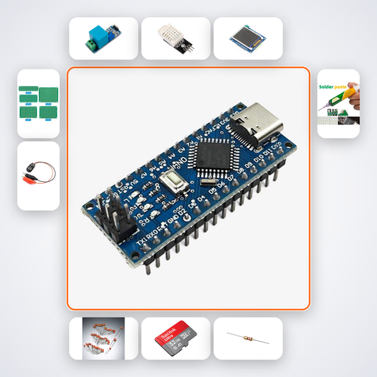 Arduino Wireless Sensor Mesh Kit with Arduino Nano + NRF24