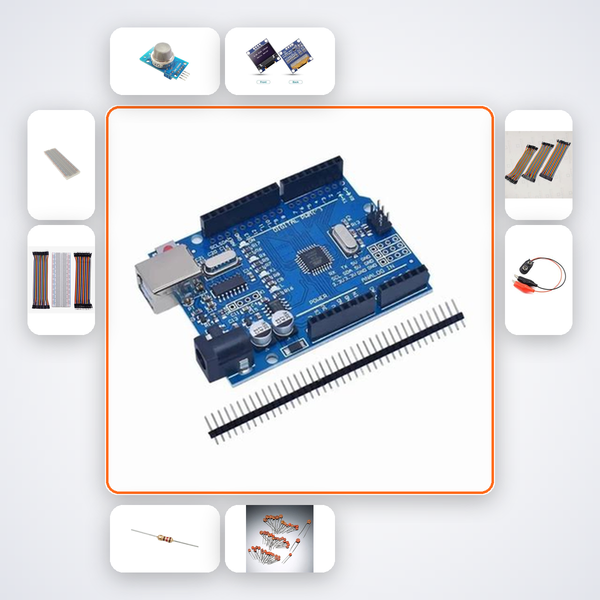 AS3935 Lightning Detection Kit Kit with Arduino Uno + Sensor