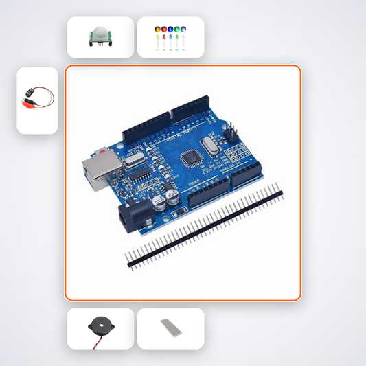 Auto Light Energy Saver Kit with Arduino Uno + LED