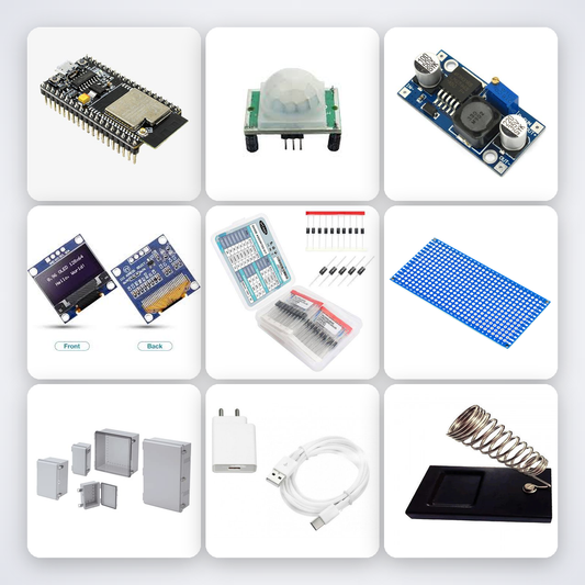 Auto Light Energy Saver Kit with ESP32 + Relay