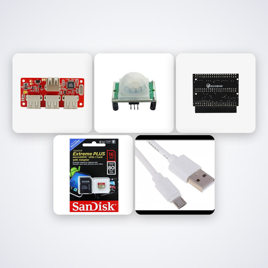 Auto Light Energy Saver Pro Kit with Raspberry Pi Zero + DHT22