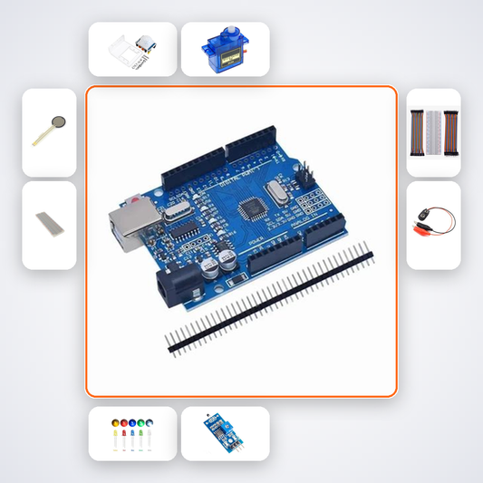 Automatic Barrier Gate Kit with Arduino Uno + Servo