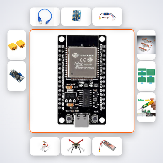 Autonomous Drone Object Avoidance Node Kit with ESP32 + MPU6050
