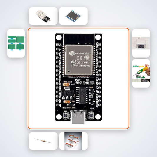 Autonomous Sensor Network Map Kit with ESP32 + DHT22