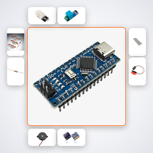 Baby Room Comfort Monitor Kit with Arduino Nano + DHT22