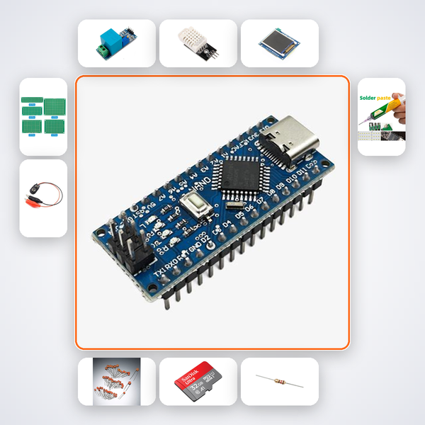 Baby Room Comfort Monitor Kit with Arduino Nano + NRF24
