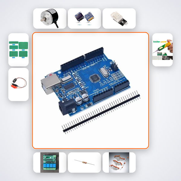 Baby Room Comfort Monitor Kit with Arduino Uno + LED