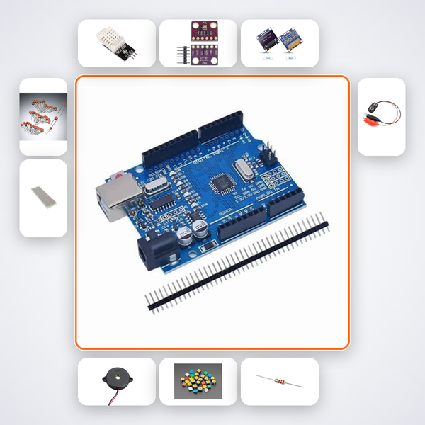 Baby Room Comfort Monitor Kit with Arduino Uno + Sensors