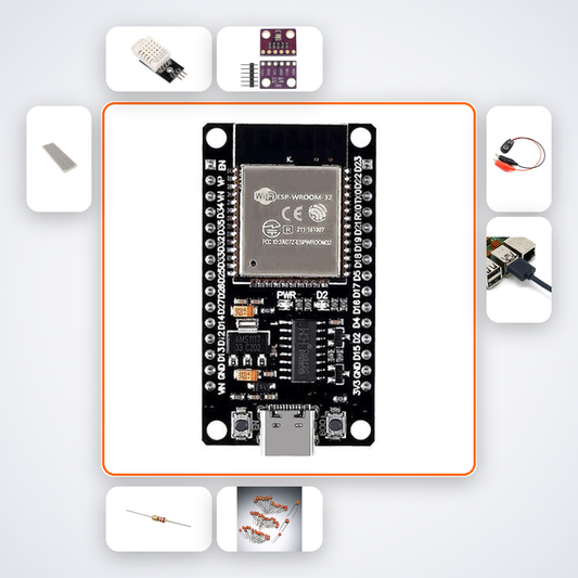 Baby Room Comfort Monitor Kit with ESP32 + DHT22 v2