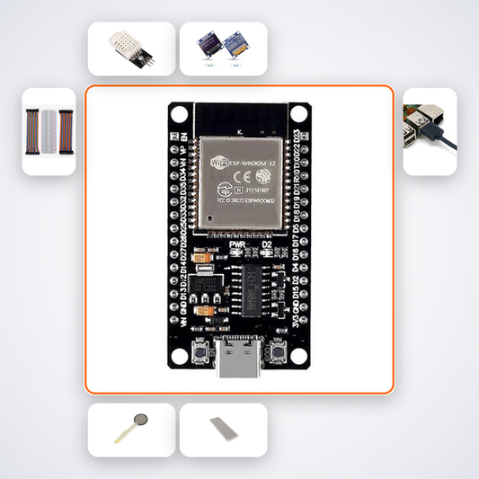 Baby Room Comfort Monitor Kit with ESP32 + DHT22 v3