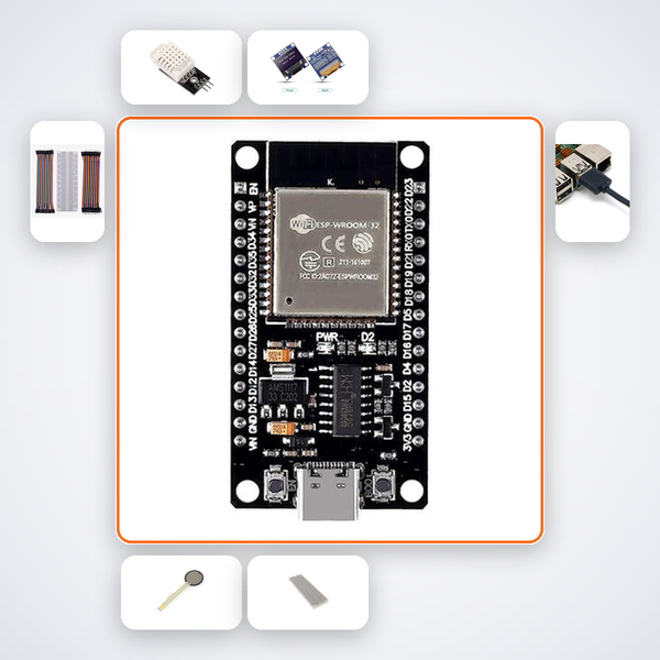 Baby Room Comfort Monitor Kit with ESP32 + DHT22 v3